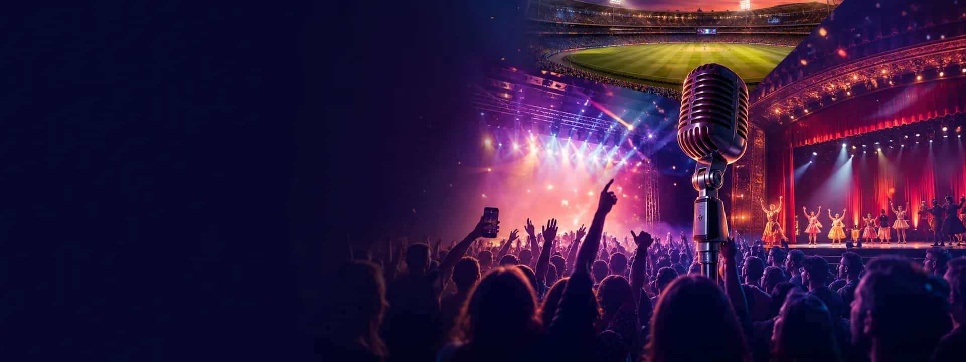 Live Events, One Tap Away