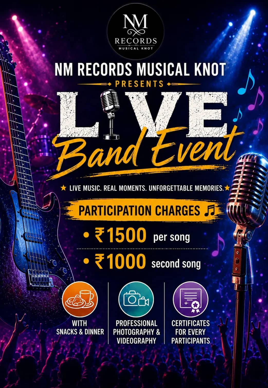 Live Band Event  presented  by  NM  Records  Musical Knot