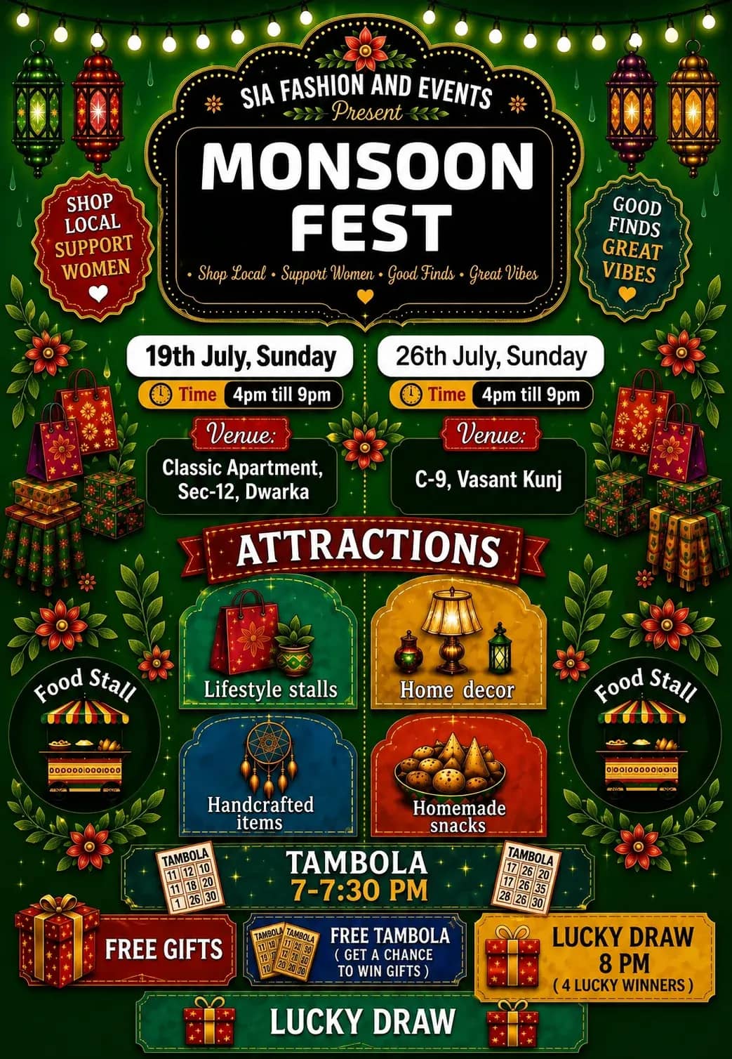 Monsoon Fest 2026 – Shop, Celebrate & Enjoy the Season!