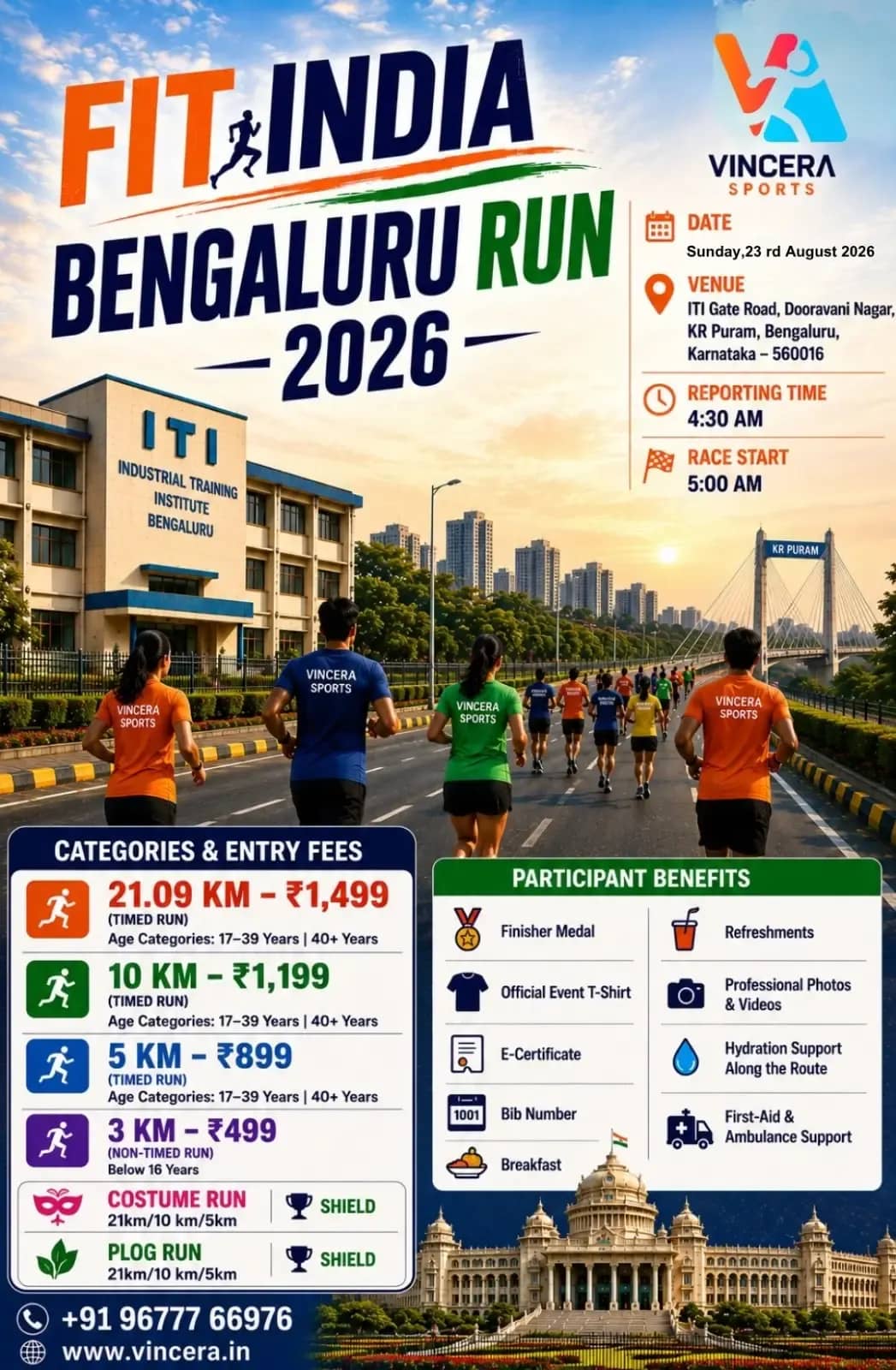FIT INDIA BENGALURU RUN 2026