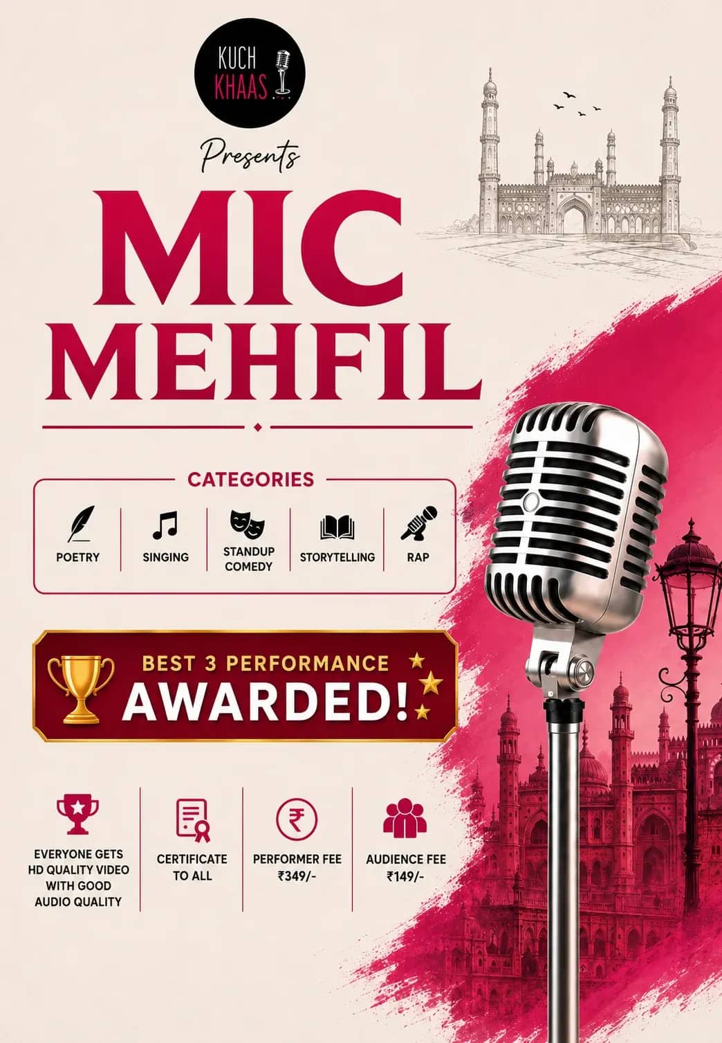 MIC MEHFIL LUCKNOW | Where Every Voice Finds Its Stage!