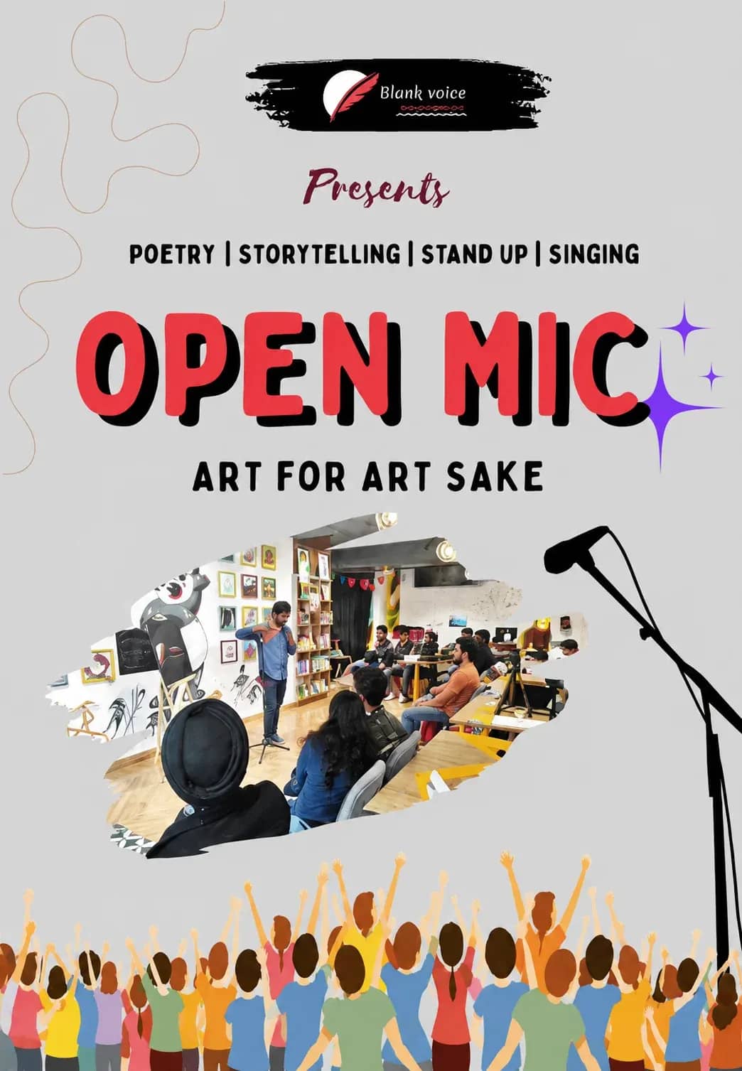 Open Mic – Art for Art Sake