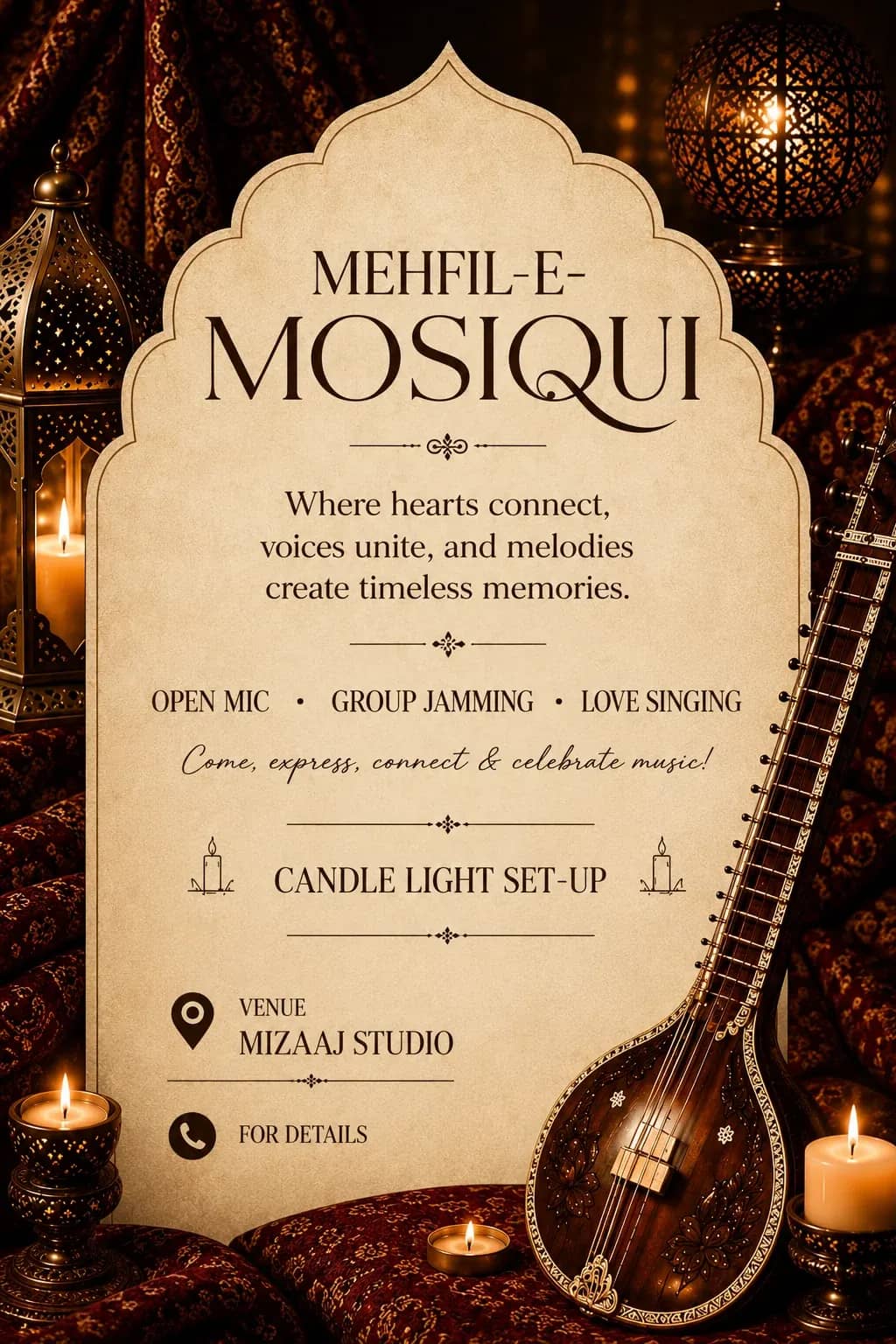 Mehfil-e-Mosiqui – Open Mic - Group Jamming