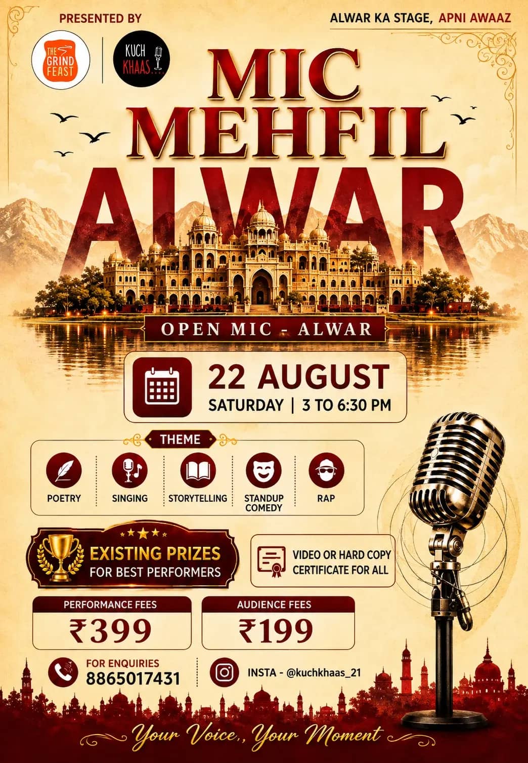 Alwar Mic Mehfil - Open Mic Show