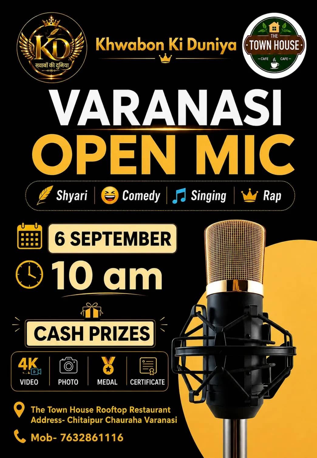 Varanasi Open Mic – Khwabon Ki Duniya