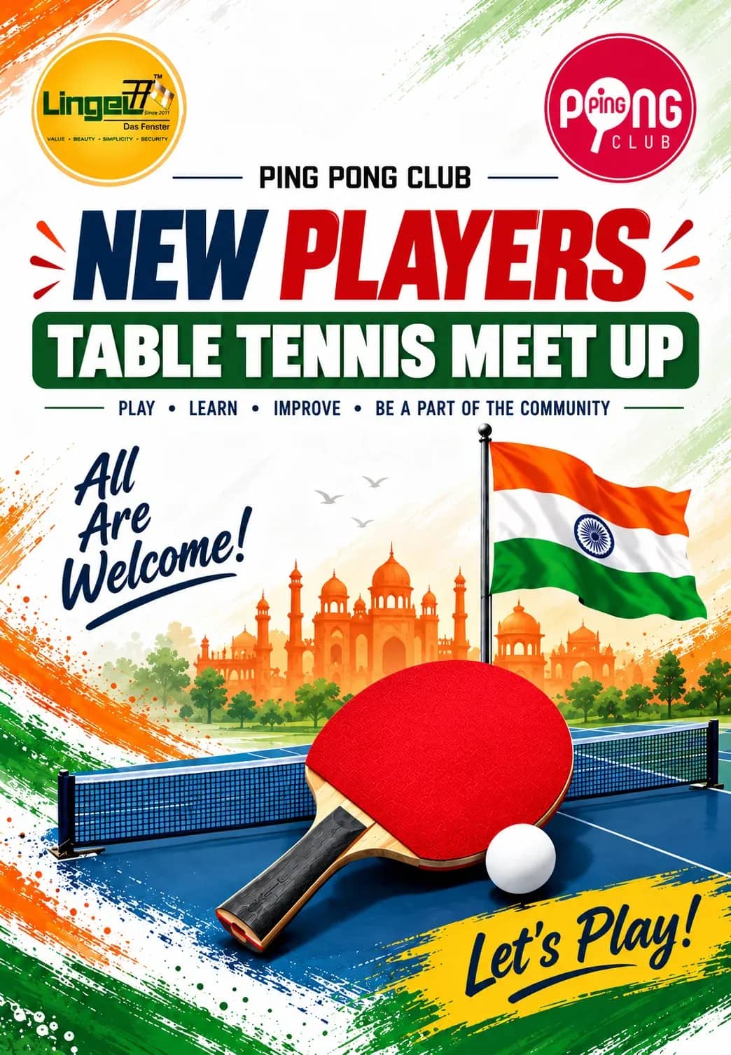 New Players Table Tennis Meet-Up