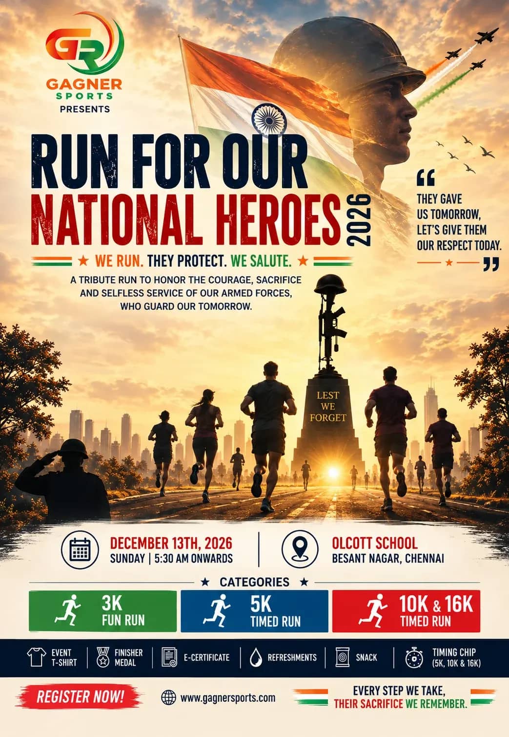 RUN FOR OUR NATIONAL HEROES 2026