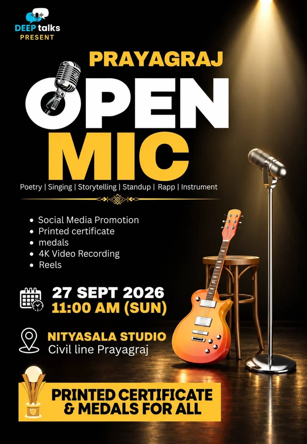 Open Mic Show - Prayagraj