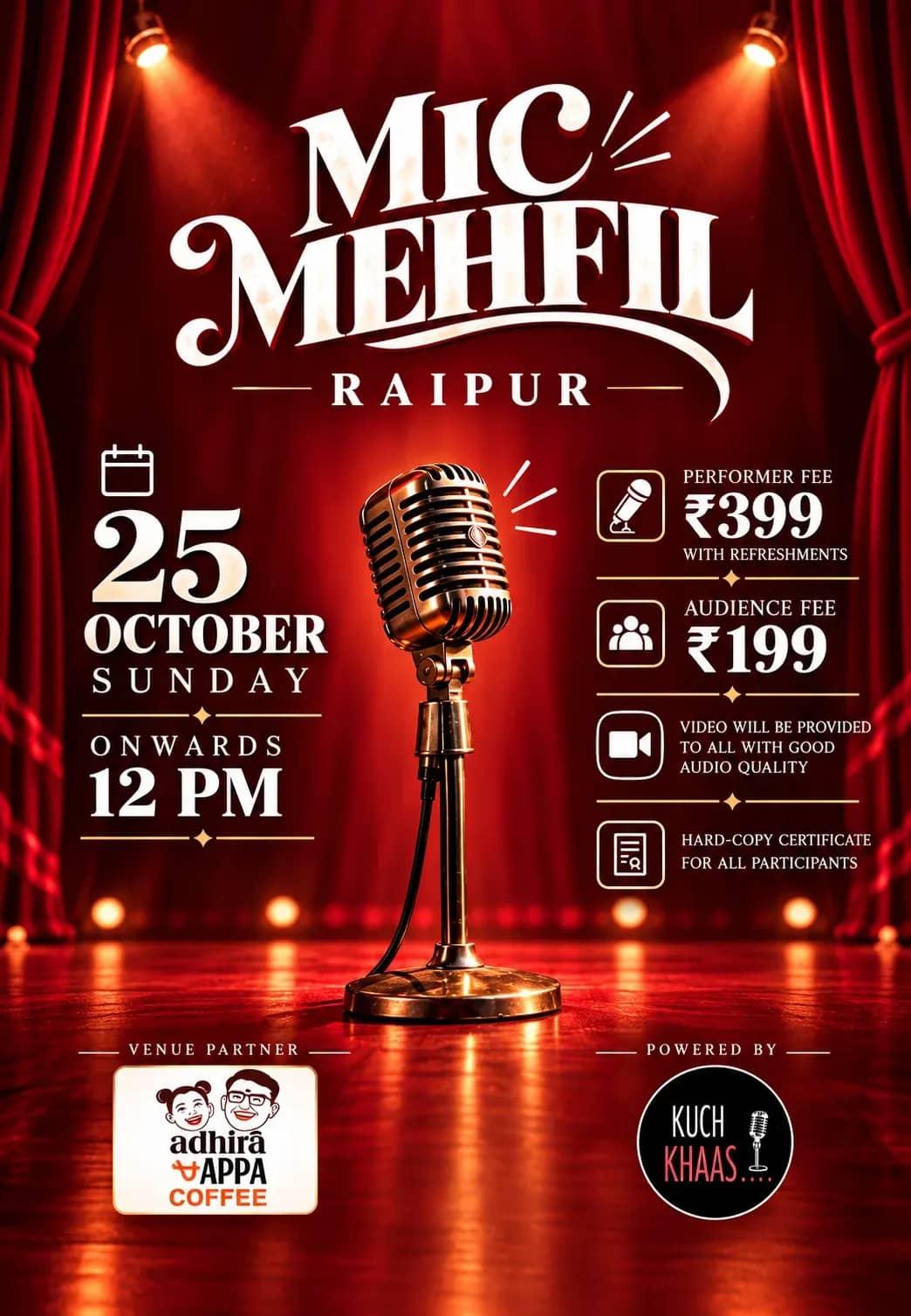 Open Mic Mehfil – Raipur