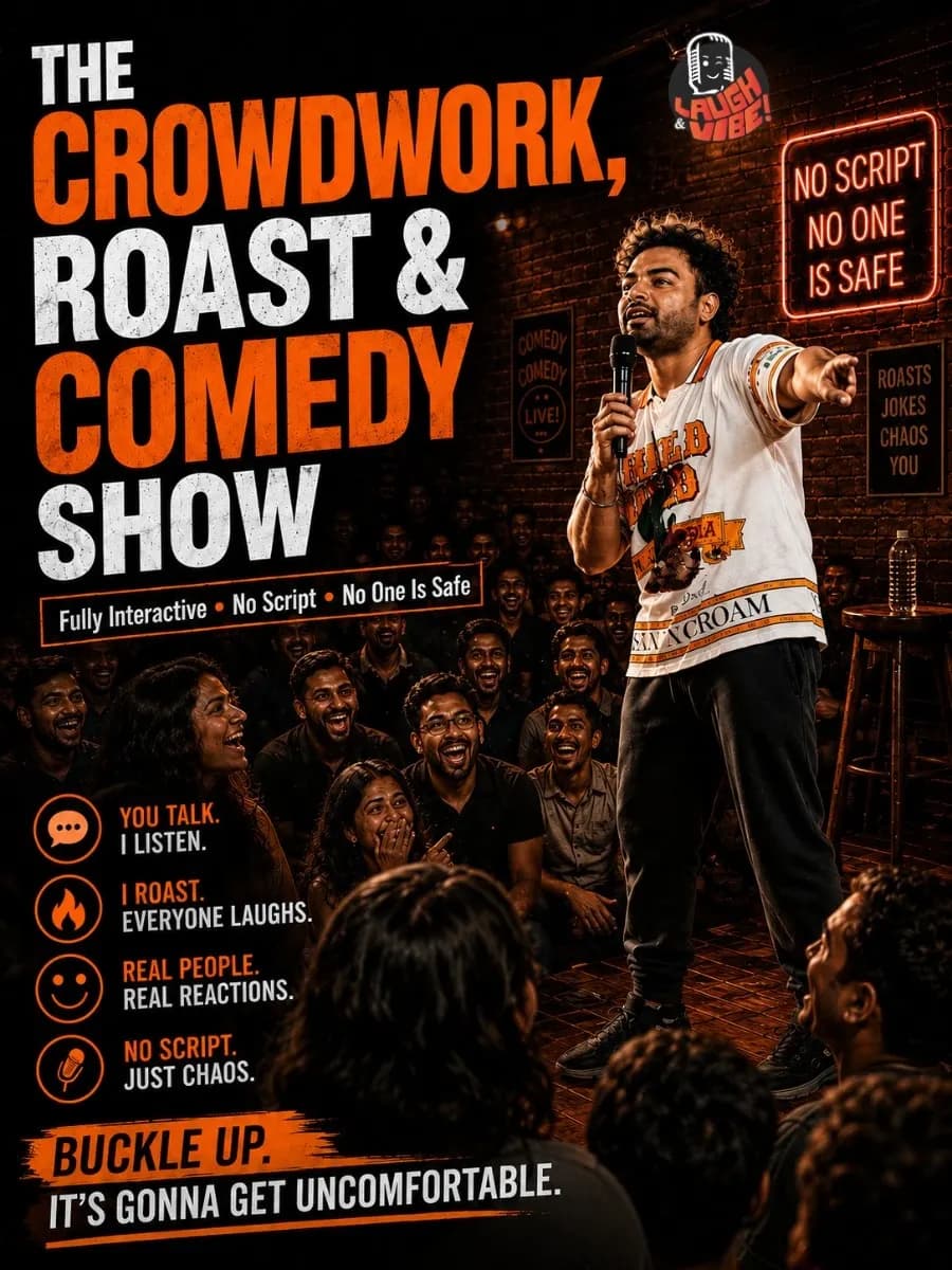 The Crowdwork, Roast & Comedy Show