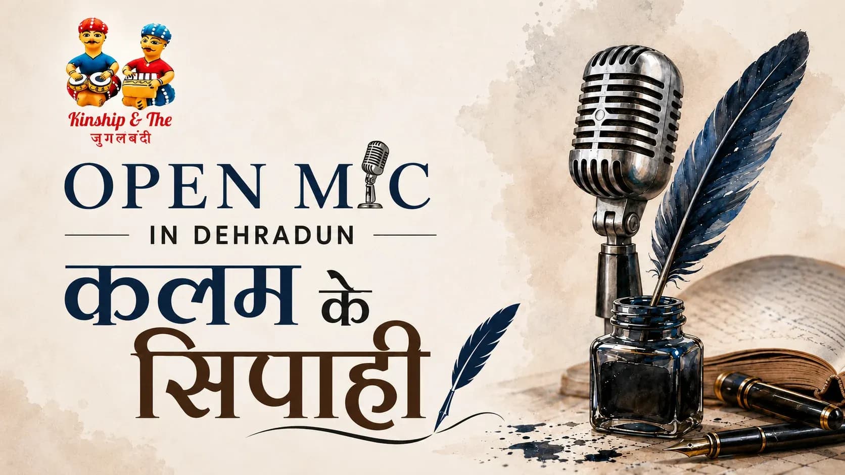 Kalam Ke Sipahi – Open Mic Dehradun