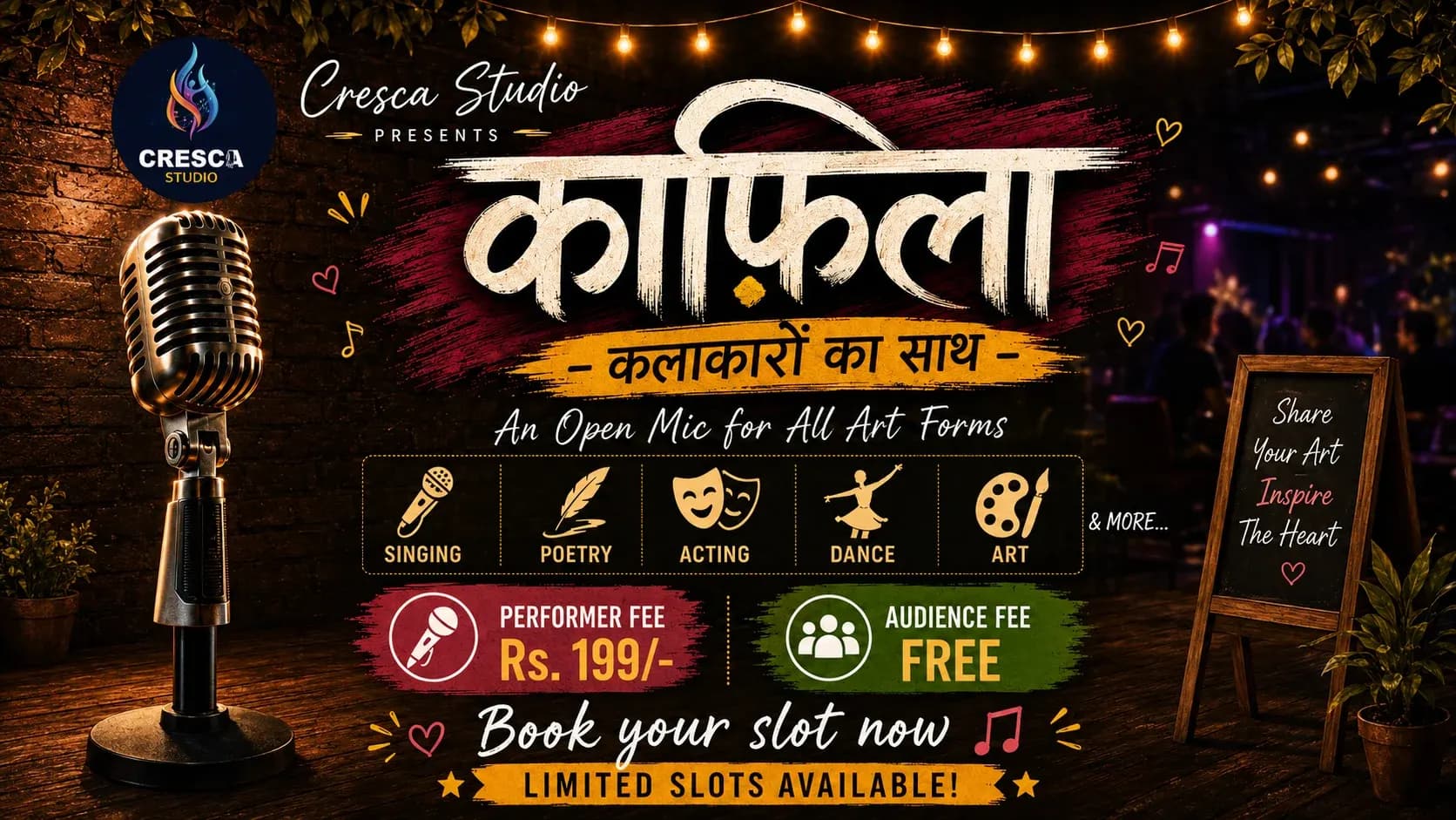 Open Mic Show - Kafila Kalakaron Ka Saath