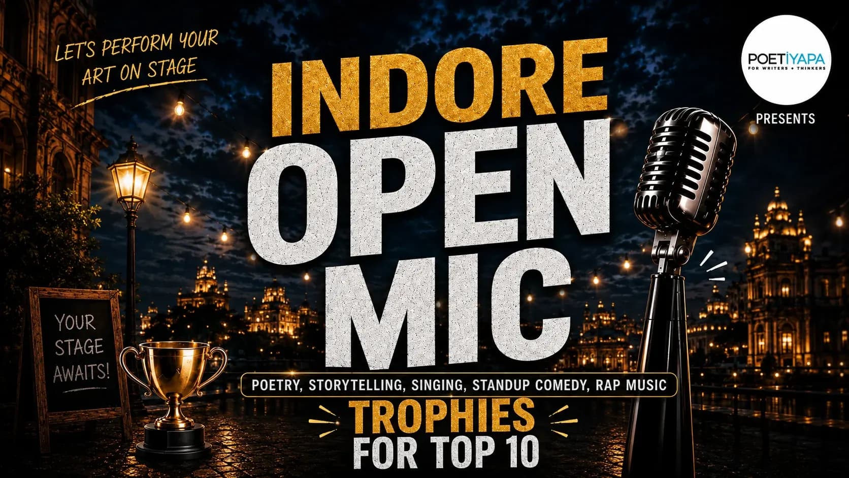 Indore Open Mic – Where Every Voice Takes the Spotlight
