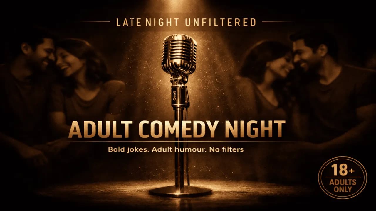 Friday Adult Comedy | Bold jokes. Adult humour. No filters