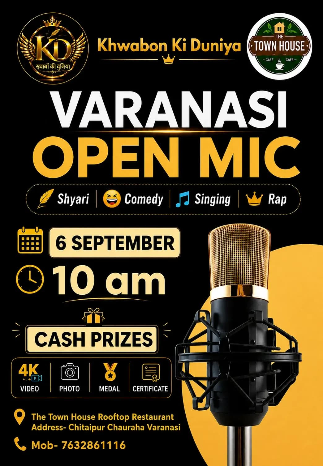 Varanasi Open Mic – Khwabon Ki Duniya