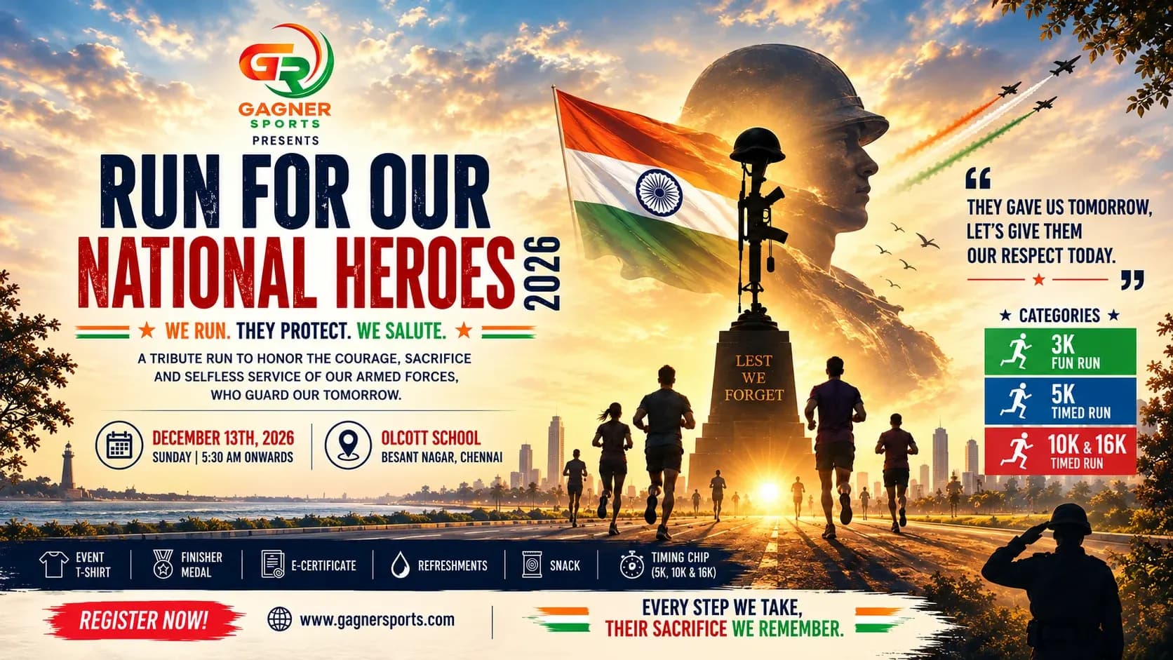 RUN FOR OUR NATIONAL HEROES 2026