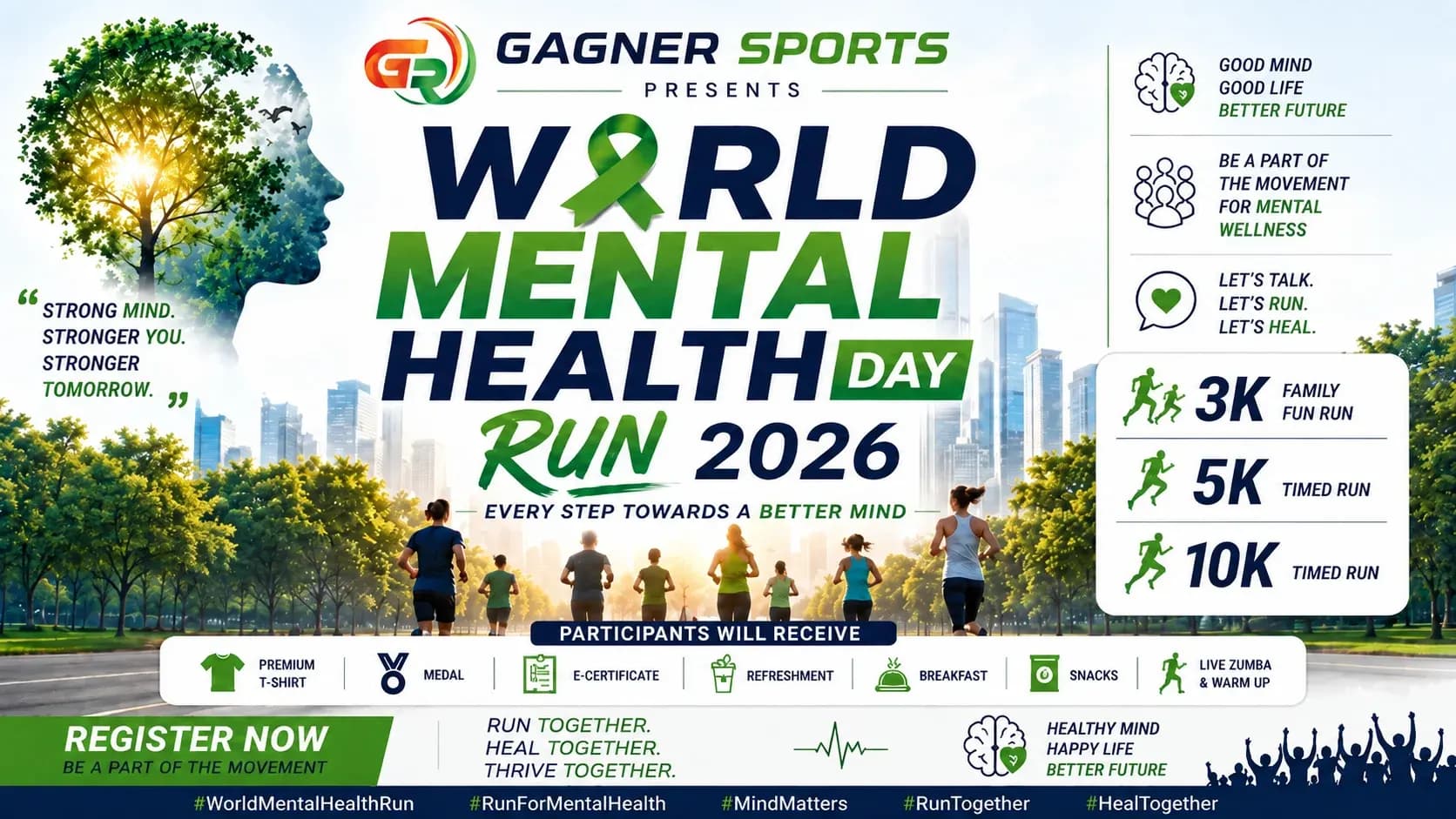 World Mental Health Day Run 2026
