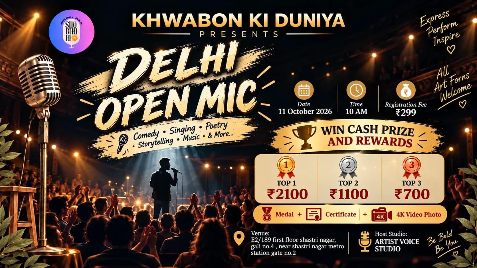 Delhi Open Mic