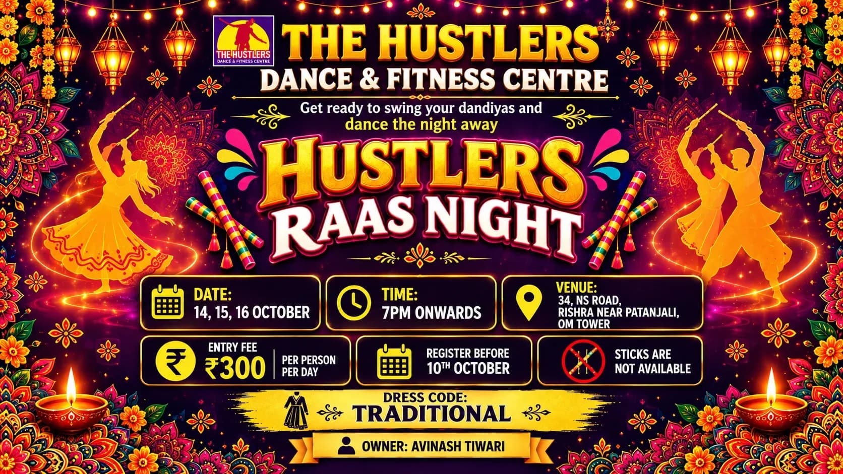 HUSTLERS RAAS NIGHT