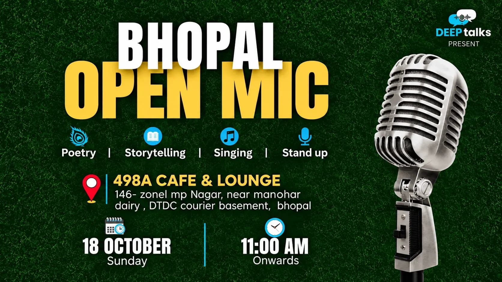Bhopal Open Mic – Deep Talks