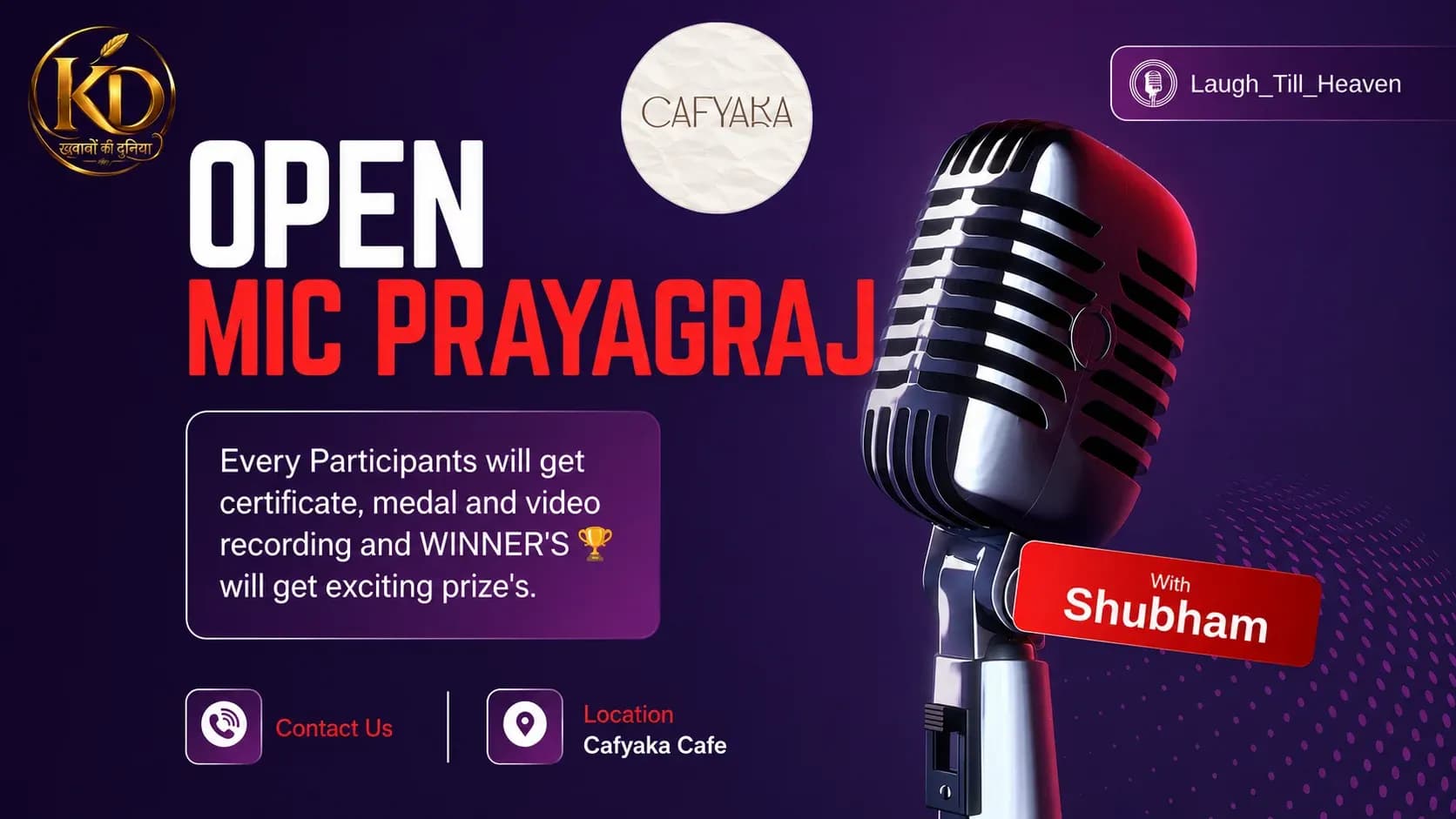 Open Mic Prayagraj - Laugh Till Heaven