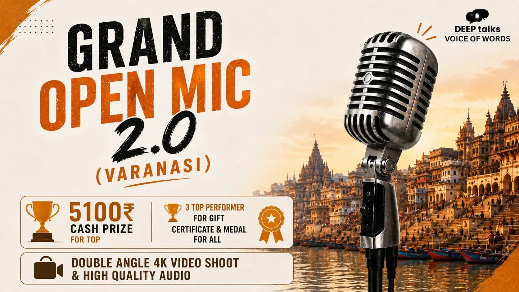 Grand Open Mic 2.0 – Varanasi