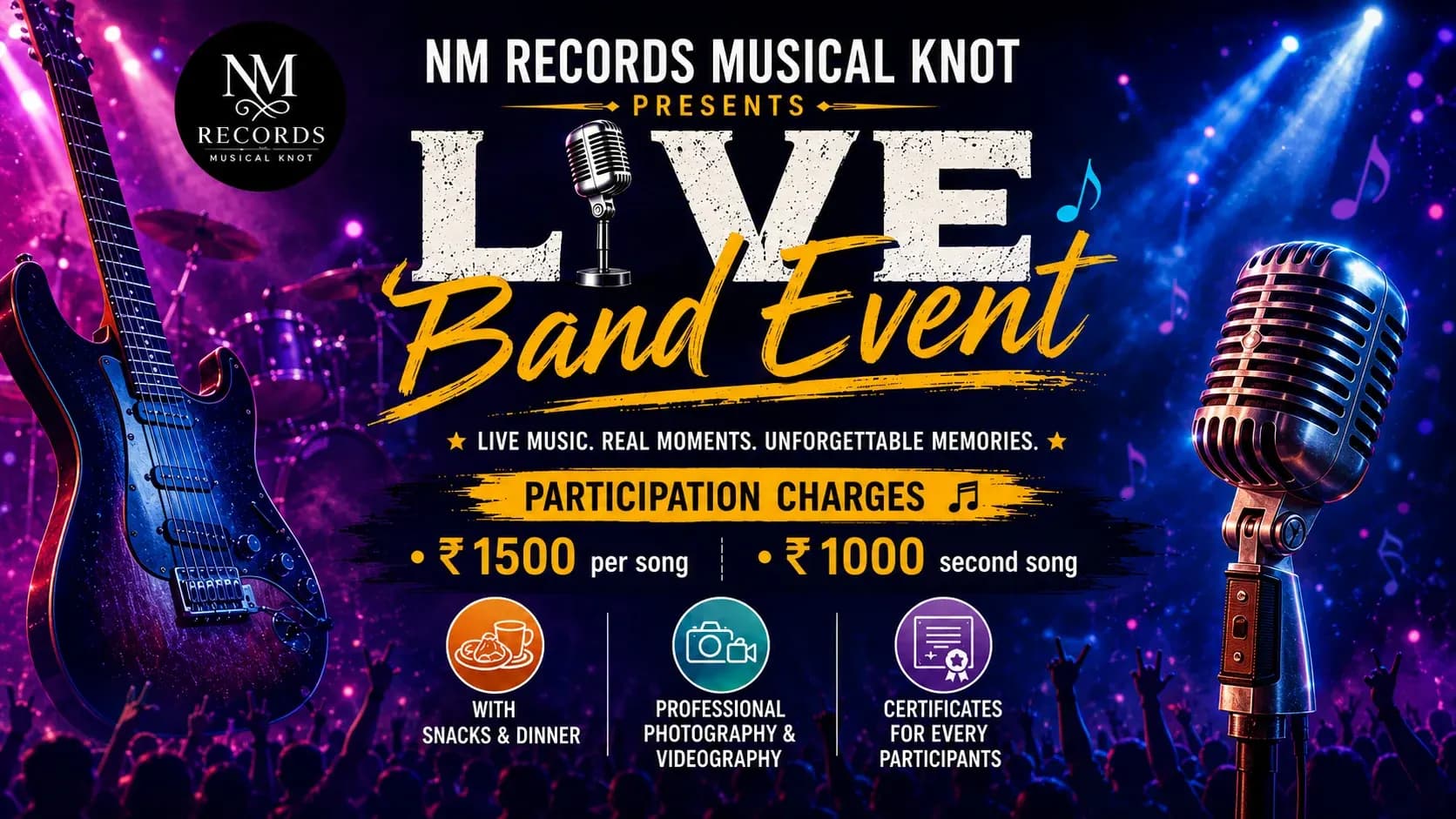 Live Band Event presented by NM Records Musical Knot
