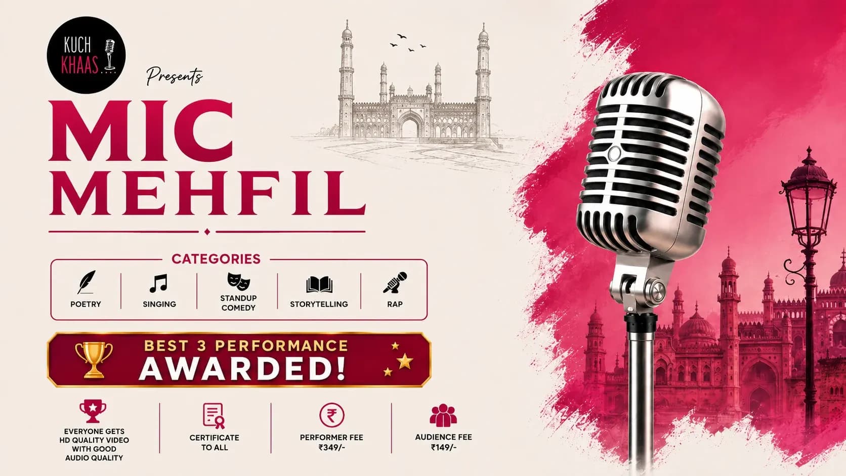 MIC MEHFIL LUCKNOW | Where Every Voice Finds Its Stage!