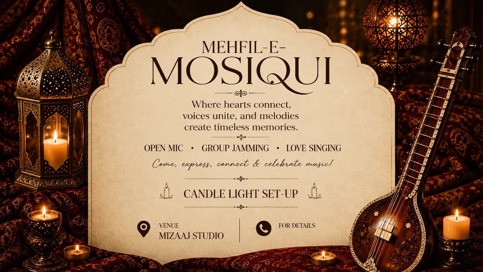 Mehfil-e-Mosiqui – Open Mic - Group Jamming