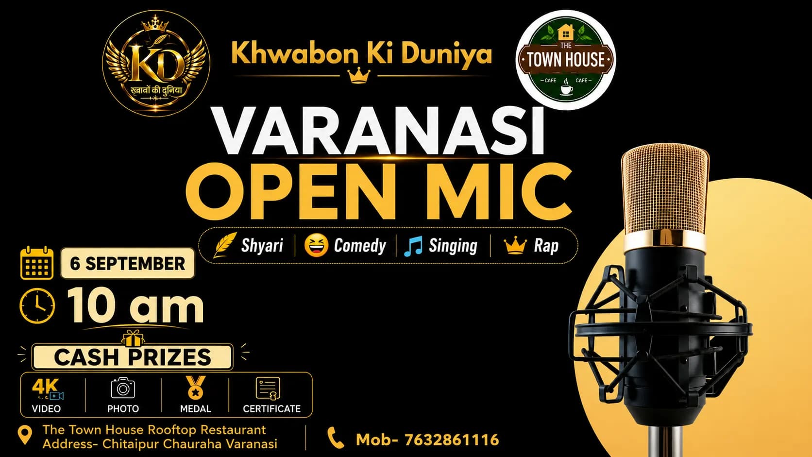 Varanasi Open Mic – Khwabon Ki Duniya