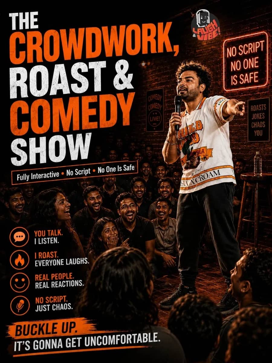 The Crowdwork, Roast & Comedy Show