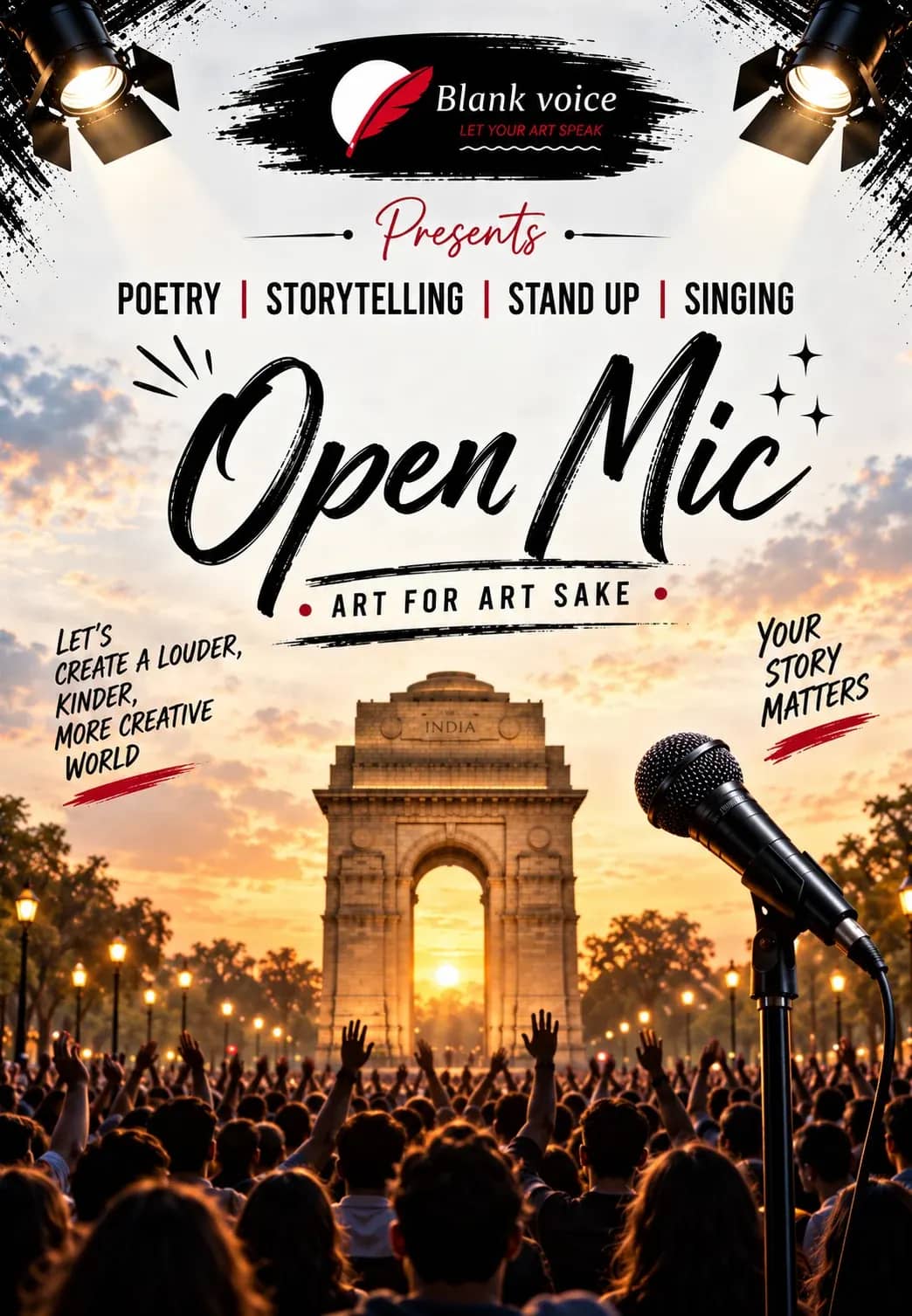Open Mic Delhi – Art for Art’s Sake