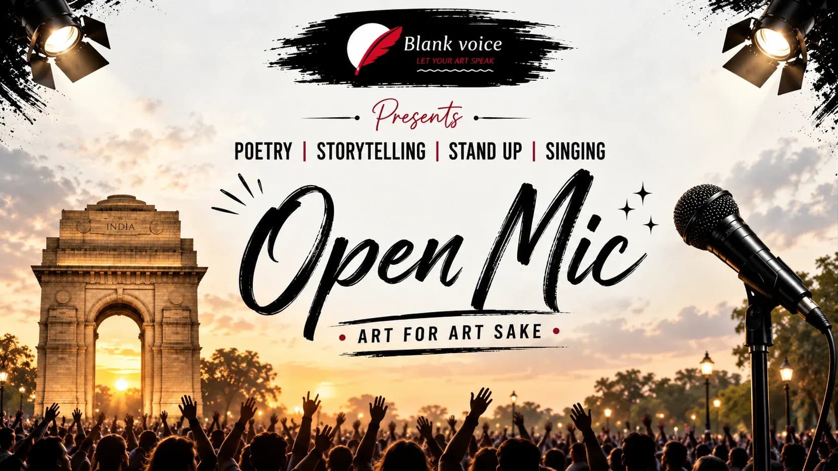 Open Mic Delhi – Art for Art’s Sake