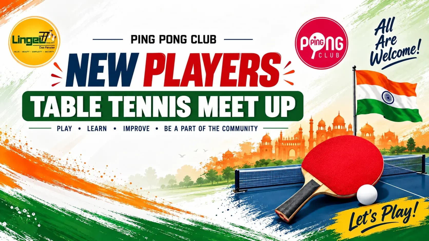 New Players Table Tennis Meet-Up