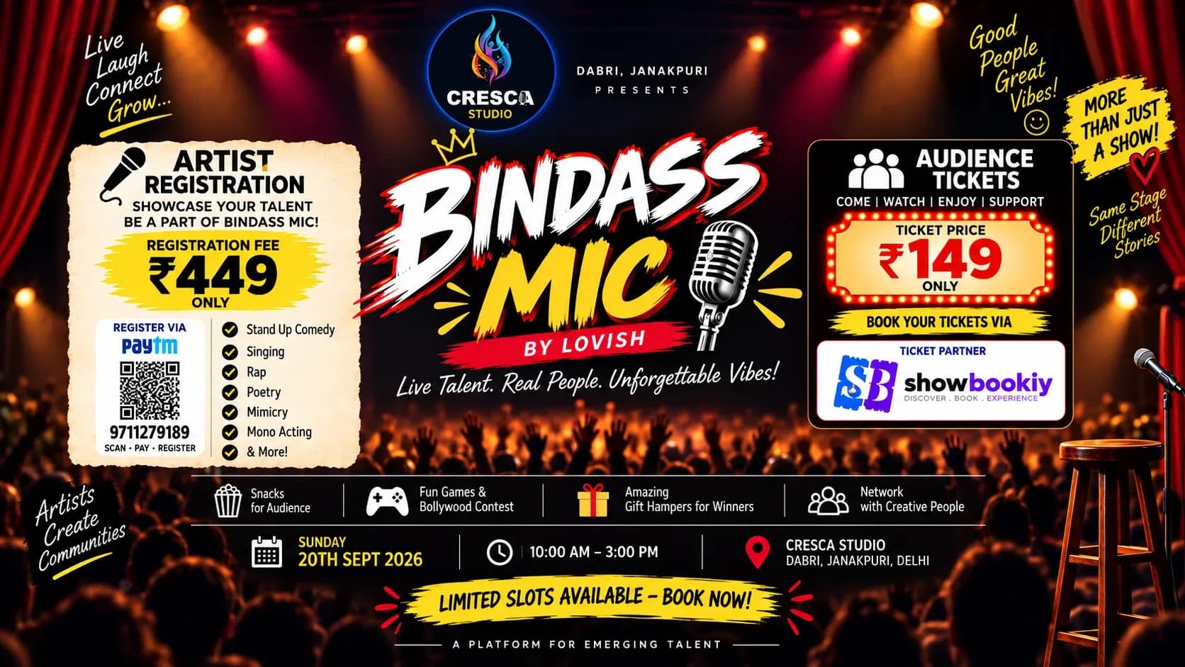 Bindass Open Mic by Lovish