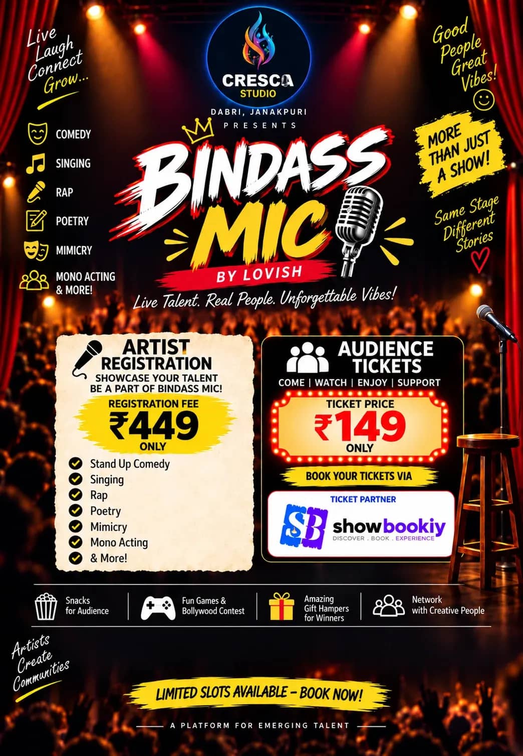 Bindass Open Mic by Lovish