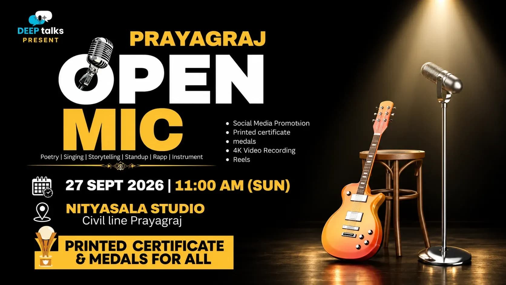 Open Mic Show - Prayagraj