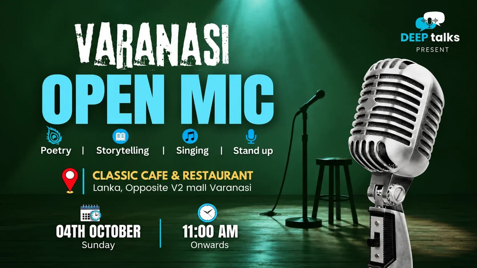 Open Mic Show - Varanasi