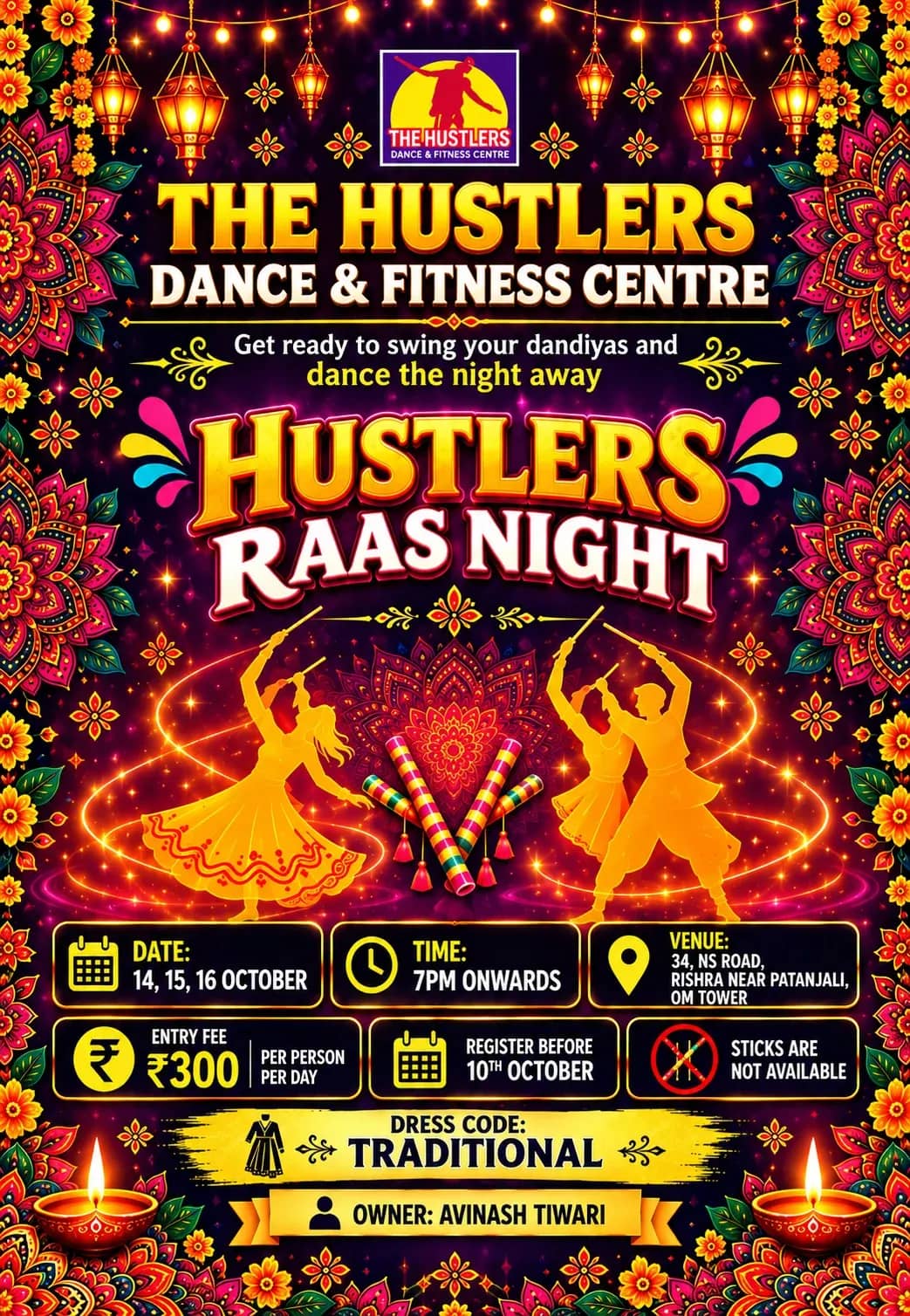 HUSTLERS RAAS NIGHT