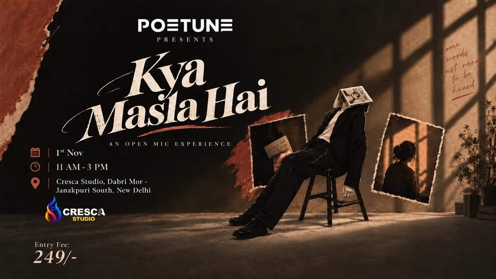 POETUNE PRESENTS: KYA MASLA HAI?