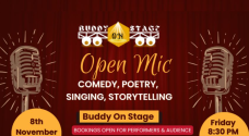 Open Mic For Comedy, Poetry, Storytelling, Singing