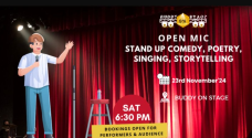 Open Mic For Comedy, Poetry, Storytelling, Singing