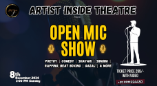 Open Mic - Poetry, Comedy, Shayari, Singing, Rapping, Beat Boxing, Gazal & More