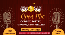 Open Mic For Comedy, Poetry, Storytelling, Singing