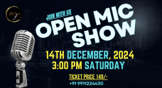 Open Mic - Poetry, Comedy, Shayari, Singing, Rapping, Beat Boxing, Gazal & More