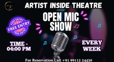 Open Mic - Poetry, Comedy, Shayari, Singing, Rapping, Beat Boxing, Gazal & More